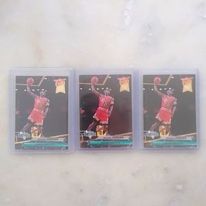 Michael Jordan Card Lot (3 Cards)